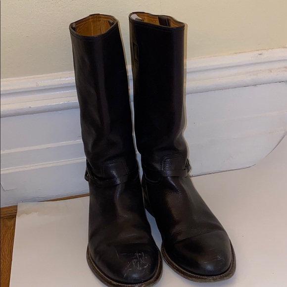 Gucci men’s black boots 7.5 - Picture 4 of 9